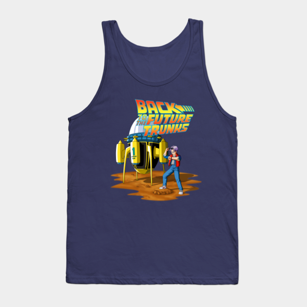 Back to the FutureTrunks Dragonball Z Tank Top TeePublic
